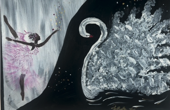"Swan and Dancer" - Artistic Dreams by Juanita