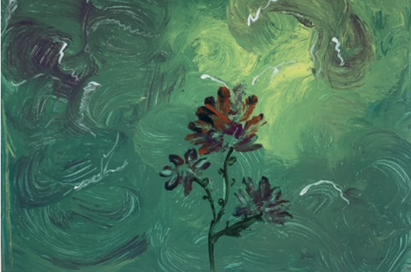"Floral works A Brighter Side" - Artistic Dreams by Juanita
